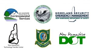 The six stream crossing initiative partners. They are as follows, The New Hampshire Department of Environmental Services, New Hampshire Geological Survey, New Hampshire Department of Safety Homeland Security Emergency Management, New Hampshire Technology Transfer Center, New Hampshire Fish and Game Department, and the New Hampshire Department of Transportation. 