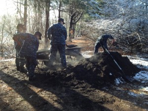 Cadets & Steaming Mulch